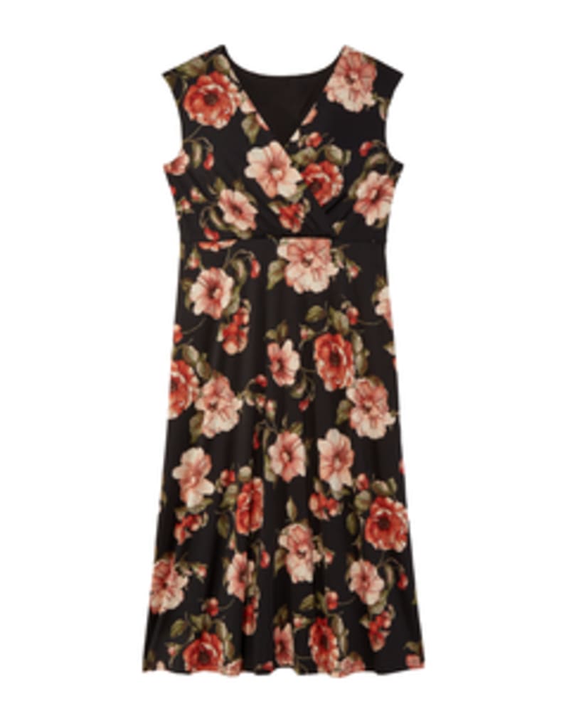 Front of plus size Springfield V-Neck Maxi Dress by Meri Skye | Dia&Co | dia_product_style_image_id:148288
